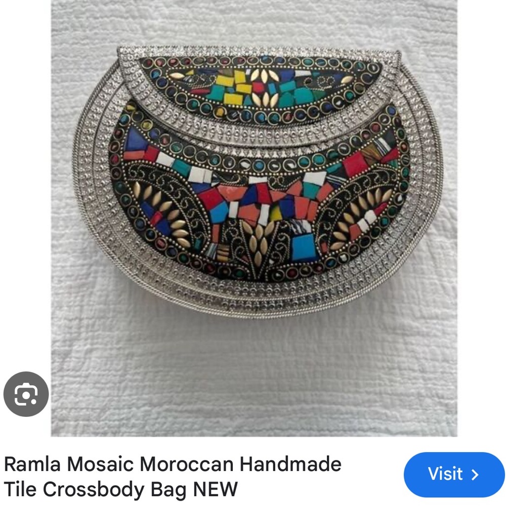 Colorful Mosaic Crossbody Bag